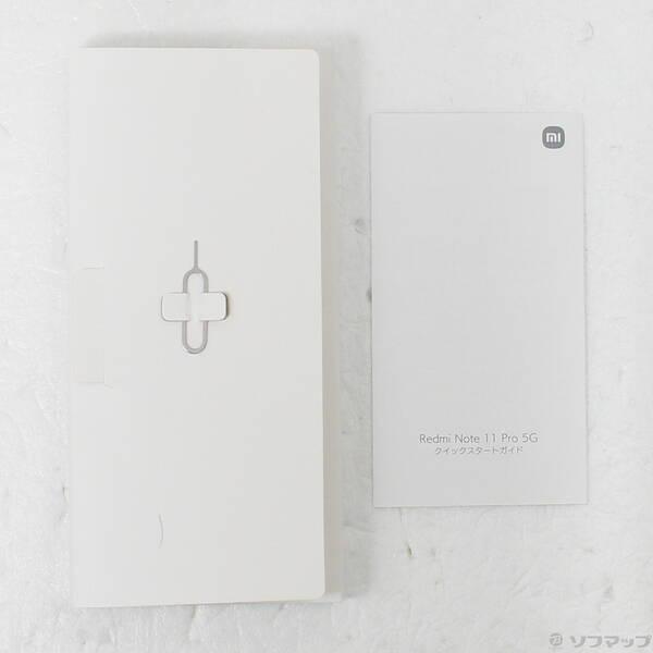 〔中古〕Xiaomi(シャオミ) Redmi Note 11 Pro 5G 128GB グラファイトグレー REDMINOTE11PROGR SIMフリー〔377-ud〕 |  | 04