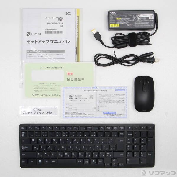 〔中古〕NEC(エヌイーシー) 〔展示品〕 LAVIE A23 PC-A2375JAB ファインブラック〔269-ud〕 |  | 04