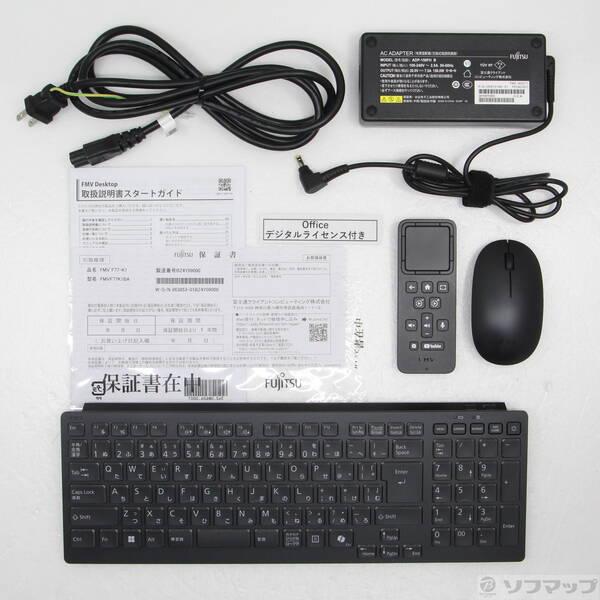 〔中古〕FUJITSU(富士通） 〔展示品〕 FMV Desktop F F77-K1 FMVF77K1BA ブラック〔269-ud〕 |  | 04