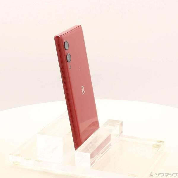 〔中古〕楽天 Rakuten Hand 5G 128GB クリムゾンレッド P780 楽天 SIMフリー〔377-ud〕 |  | 03
