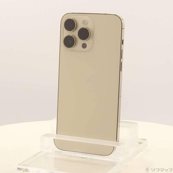 〔中古〕Apple(アップル) iPhone14 Pro Max 256GB ゴールド MQ9D3J／A SIMフリー〔349-ud〕 | 