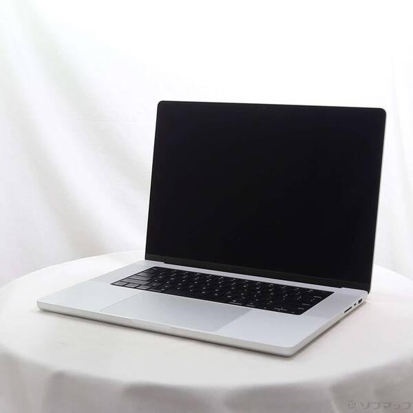 〔中古〕Apple(アップル) MacBook Pro 16.2-inch Late-2021 MK1E3J／A Apple M1 Pro 10コアCPU_16コアGPU 16GB SSD512GB シルバー 〔26.1 Tahoe〕〔348-ud〕 | 