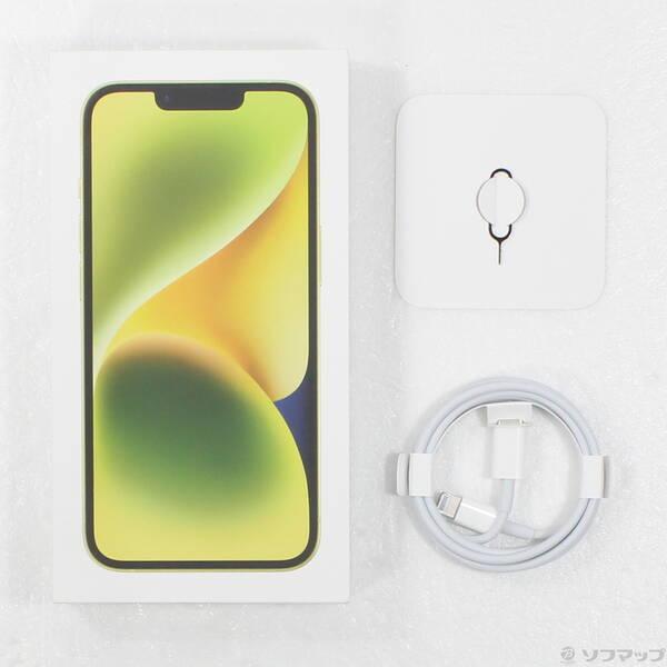 〔中古〕Apple(アップル) iPhone14 128GB イエロー MR3Q3J／A SIMフリー〔247-ud〕 |  | 04