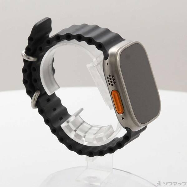 〔中古〕Apple(アップル) Apple Watch Ultra GPS + Cellular 49mm チタニウムケース ミッドナイトオーシャンバンド〔349-ud〕 |  | 03
