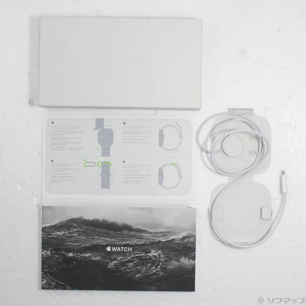 〔中古〕Apple(アップル) Apple Watch Ultra GPS + Cellular 49mm チタニウムケース ミッドナイトオーシャンバンド〔349-ud〕 |  | 04
