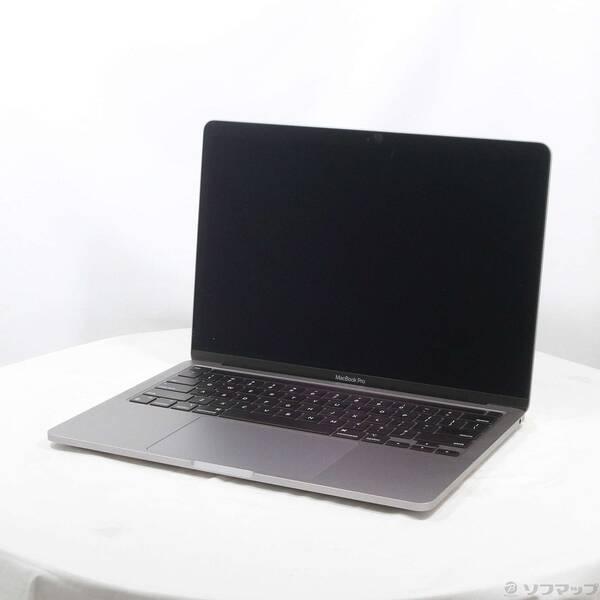 〔中古〕Apple(アップル) MacBook Pro 13.3-inch Late-2020 MYD92J／A Apple M1 8コアCPU_8コアGPU 16GB SSD512GB スペースグレイ 〔26.2 Tahoe〕〔258-ud〕 | 