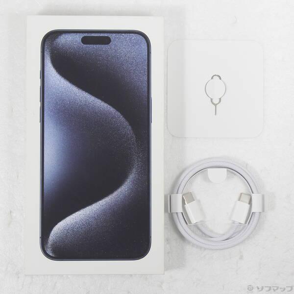 〔中古〕Apple(アップル) iPhone15 Pro Max 256GB ブルーチタニウム MU6T3J／A SIMフリー〔269-ud〕 |  | 04