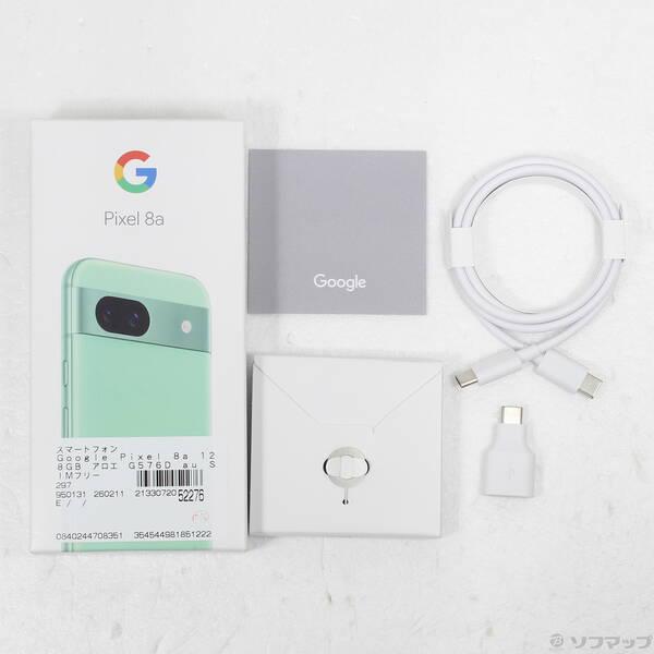 〔中古〕GOOGLE(グーグル) Google Pixel 8a 128GB アロエ G576D au SIMフリー〔295-ud〕 |  | 04