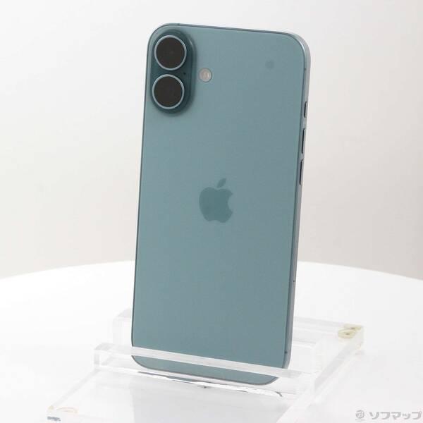 〔中古〕Apple(アップル) iPhone16 Plus 256GB ティール MXVL3J／A SIMフリー〔305-ud〕 | 