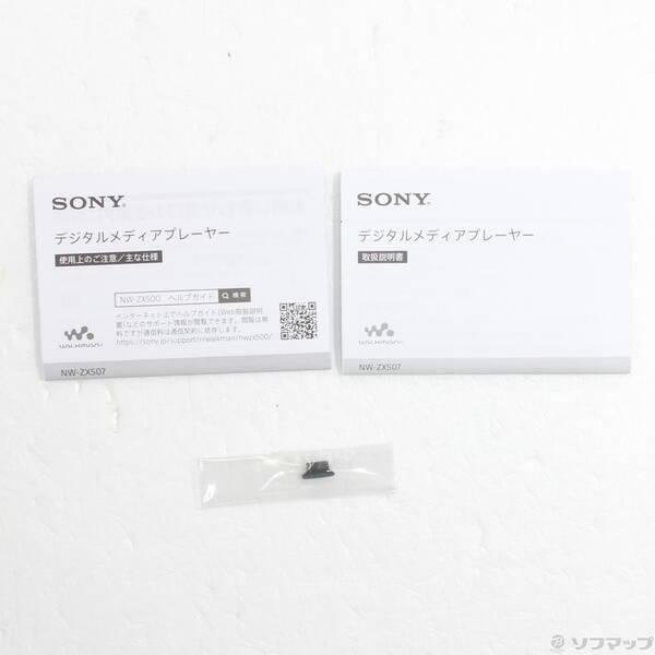 〔中古〕SONY(ソニー) WALKMAN ZX500シリーズ メモリ64GB ブラック NW-ZX507 B〔377-ud〕 |  | 04