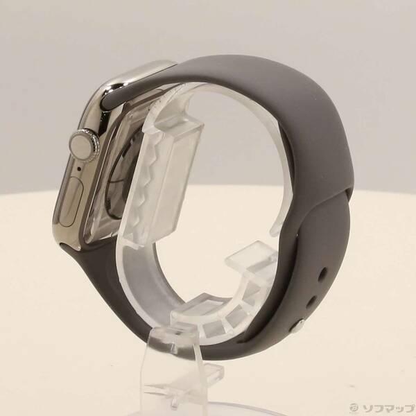 〔中古〕Apple(アップル) Apple Watch Series 10 GPS + Cellular 42mm ナチュラルチタニウムケース ストーングレイスポーツバンド〔377-ud〕 |  | 01
