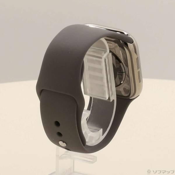 〔中古〕Apple(アップル) Apple Watch Series 10 GPS + Cellular 42mm ナチュラルチタニウムケース ストーングレイスポーツバンド〔377-ud〕 |  | 02
