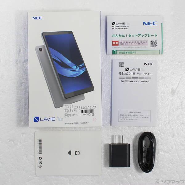 〔中古〕NEC(エヌイーシー) LAVIE T0855／GAS 64GB アークティックグレー PC-T0855GAS Wi-Fi〔198-ud〕 |  | 04