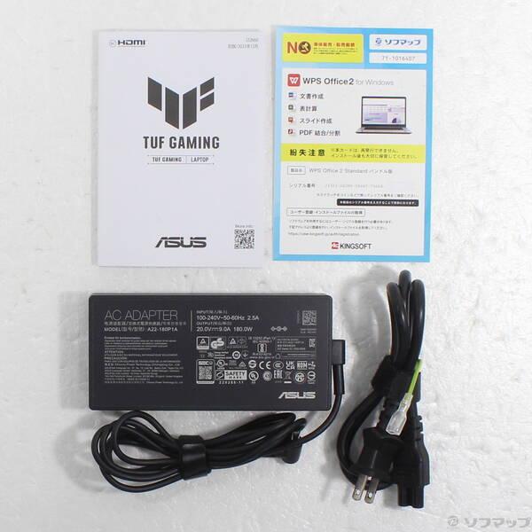 〔中古〕ASUS(エイスース) 〔展示品〕 TUF Gaming A15 FA506NCR-R7R3050T グラファイトブラック〔269-ud〕 |  | 04