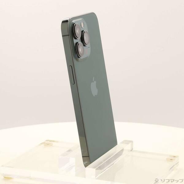〔中古〕Apple(アップル) iPhone13 Pro 1TB アルパイングリーン MNE13J／A SIMフリー〔349-ud〕 |  | 03