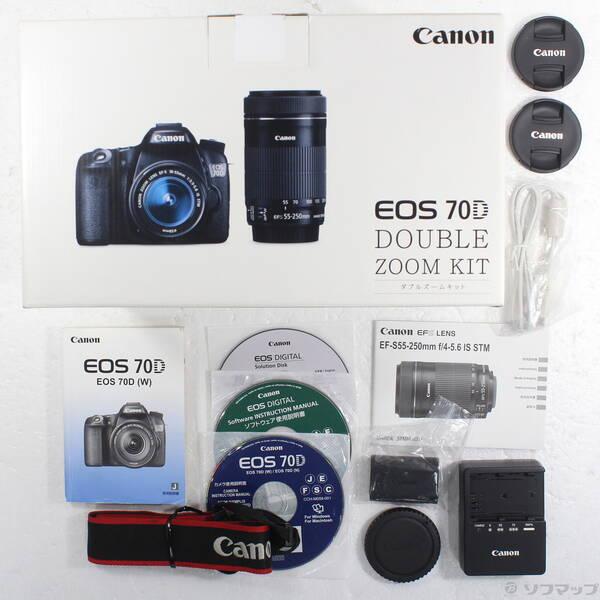 〔中古〕Canon(キヤノン) EOS 70D(W) ダブルズームキット (2020万画素／SDXC)〔297-ud〕 |  | 05