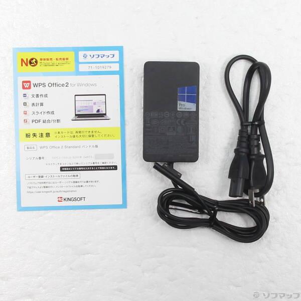 〔中古〕Microsoft(マイクロソフト) Surface Pro (2017) 〔Core m3／4GB／SSD128GB〕 FJR-00014 シルバー 〔Windows 10〕〔377-ud〕 |  | 04