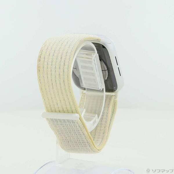 〔中古〕Apple(アップル) Apple Watch Series 5 GPS 44mm シルバーアルミニウムケース サミットホワイトNikeスポーツループ〔377-ud〕 |  | 02