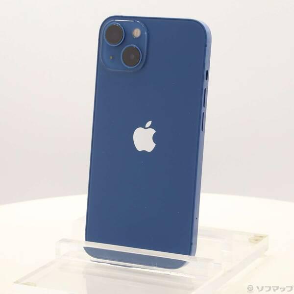 〔中古〕Apple(アップル) iPhone13 256GB ブルー MLNM3J／A SIMフリー〔377-ud〕 | 