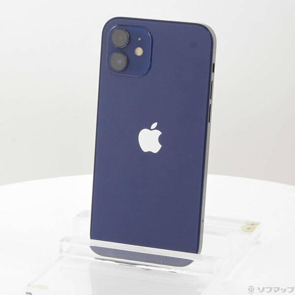 〔中古〕Apple(アップル) iPhone12 64GB ブルー MGHR3J／A SoftBank〔377-ud〕 | 