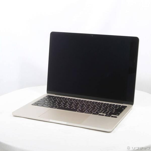 〔中古〕Apple(アップル) MacBook Air 13.6-inch Mid-2022 MLY23J／A Apple M2 8コアCPU_10コアGPU 16GB SSD1TB スターライト 〔14.7 Sonoma〕〔262-ud〕 | 