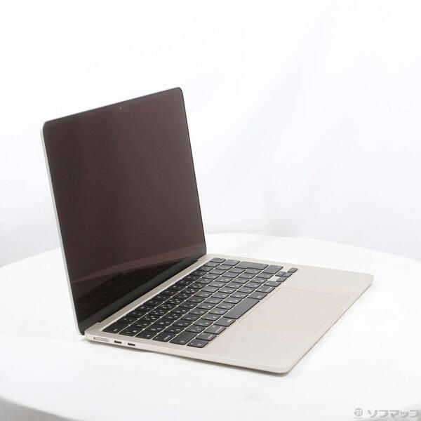 〔中古〕Apple(アップル) MacBook Air 13.6-inch Mid-2022 MLY23J／A Apple M2 8コアCPU_10コアGPU 16GB SSD1TB スターライト 〔14.7 Sonoma〕〔262-ud〕 |  | 03