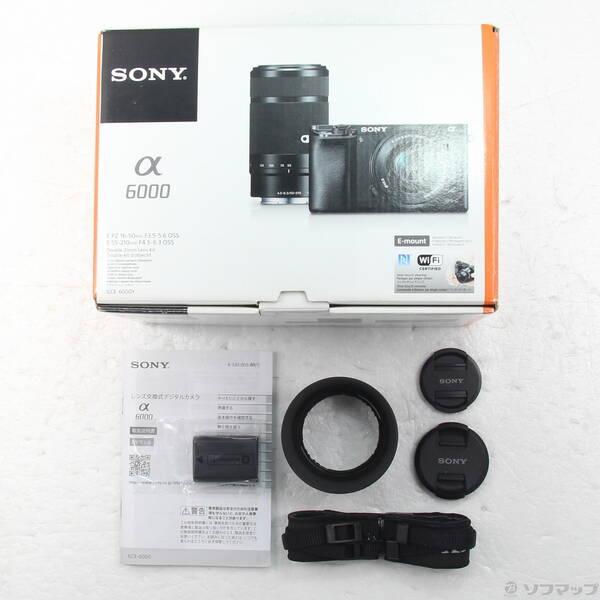 〔中古〕SONY(ソニー) α6000 ILCE-6000Y ブラック ダブルズームレンズキット〔349-ud〕 |  | 05