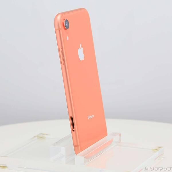 〔中古〕Apple(アップル) iPhoneXR 128GB コーラル MT0T2J／A SIMフリー〔198-ud〕 |  | 03
