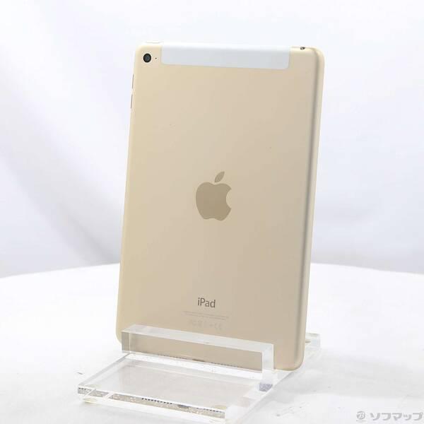 〔中古〕Apple(アップル) iPad mini 4 64GB ゴールド MK752J／A SIMフリー〔349-ud〕 | 
