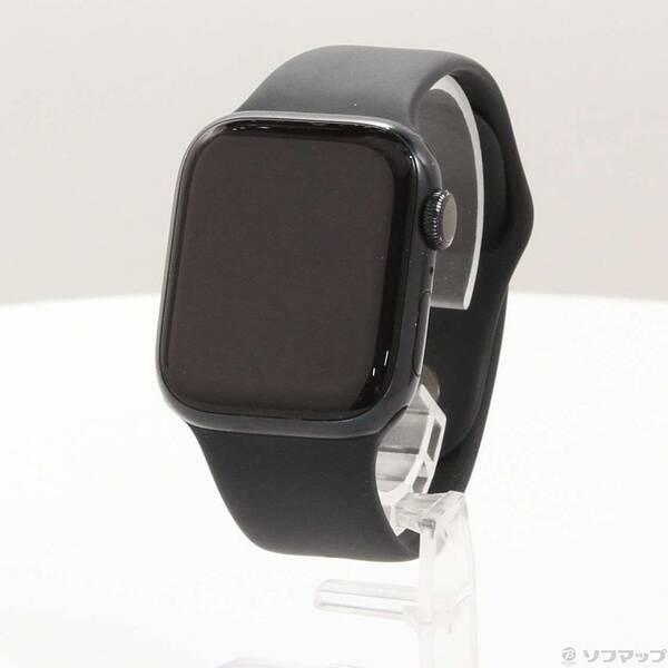 〔中古〕Apple(アップル) Apple Watch Series 7 GPS 41mm ミッドナイトアルミニウムケース ミッドナイトスポーツバンド〔377-ud〕 | 