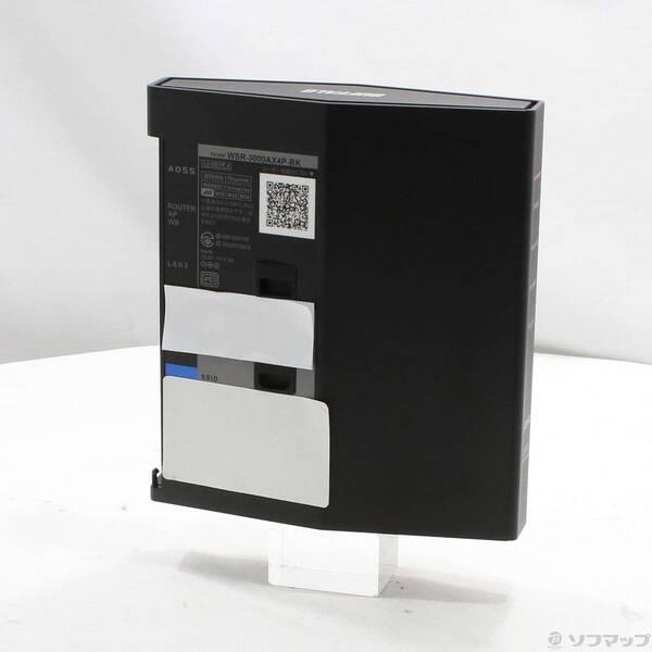 〔中古〕BUFFALO(バッファロー） WSR-3000AX4P-BK〔262-ud〕 |  | 03