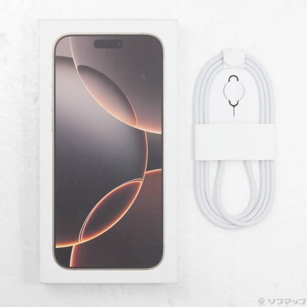 〔中古〕Apple(アップル) iPhone16 Pro Max 256GB デザートチタニウム MYWJ3J／A SIMフリー〔377-ud〕 |  | 04