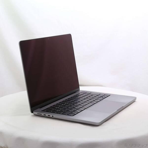 〔中古〕MacBook Pro 14.2-inch Late-2021 MKGP3J／A Apple M1 Pro 8コアCPU_14コアGPU 16GB SSD512GB スペースグレイ 〔15.3 Sequoia〕〔297-ud〕 |  | 03