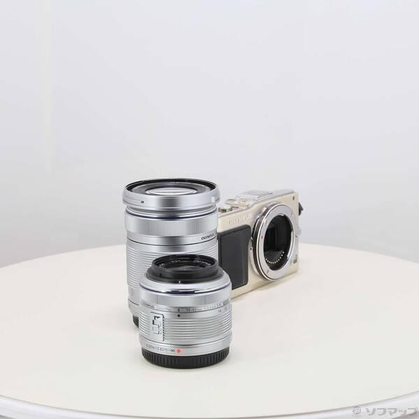 〔中古〕OLYMPUS(オリンパス) PEN Lite E-PL6 ダブルレンズキット(シルバー)〔262-ud〕 |  | 03