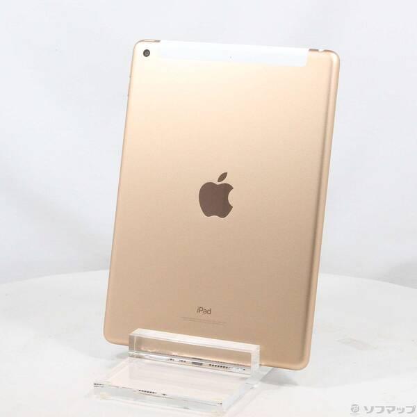 〔中古〕Apple(アップル) iPad 第6世代 32GB ゴールド NRM02J／A docomoロック解除SIMフリー〔377-ud〕 | 