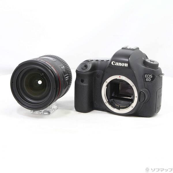 〔中古〕Canon(キヤノン) EOS 6D EF24-70L F4L IS USM レンズキット (2020万画素／SDXC)〔305-ud〕 | 