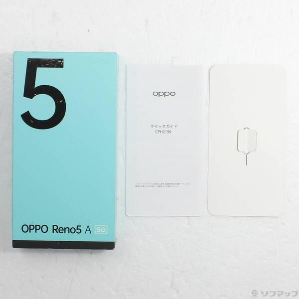 〔中古〕OPPO(オッポ) OPPO Reno5 A 128GB アイスブルー CPH2199 SIMフリー〔262-ud〕 |  | 04