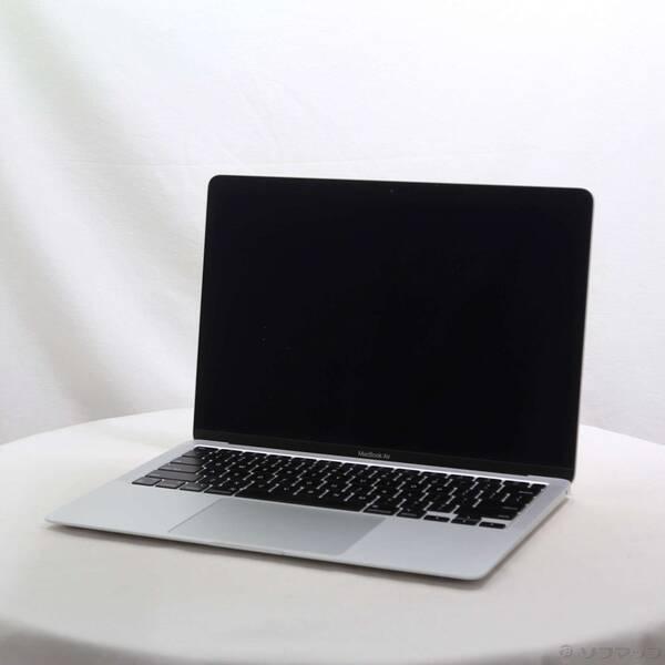 〔中古〕Apple(アップル) MacBook Air 13.3-inch Late-2020 MGN93J／A Apple M1 8コアCPU_7コアGPU 8GB SSD256GB シルバー 〔15.7 Sequoia〕〔377-ud〕 | 