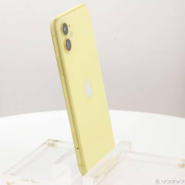 〔中古〕Apple(アップル) iPhone11 128GB イエロー NWM42J／A SIMフリー〔349-ud〕 |  | 03