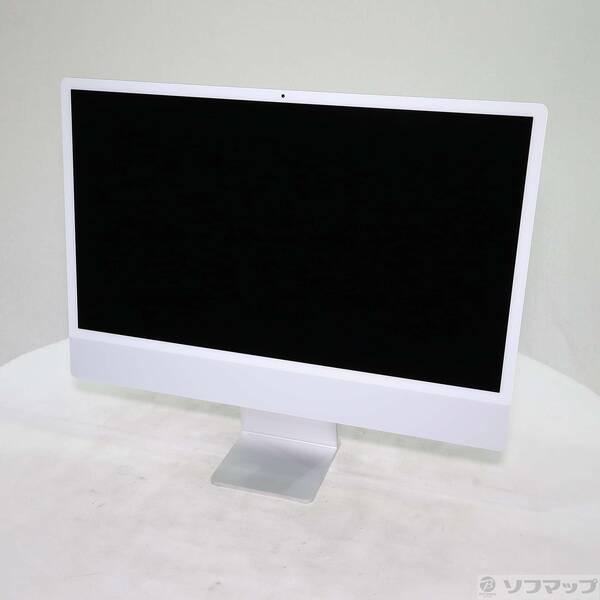 〔中古〕Apple(アップル) iMac 24-inch Mid-2021 MGTF3J／A Apple M1 8コアCPU_7コアGPU 8GB SSD512GB シルバー 〔15.7 Sequoia〕〔258-ud〕 | 