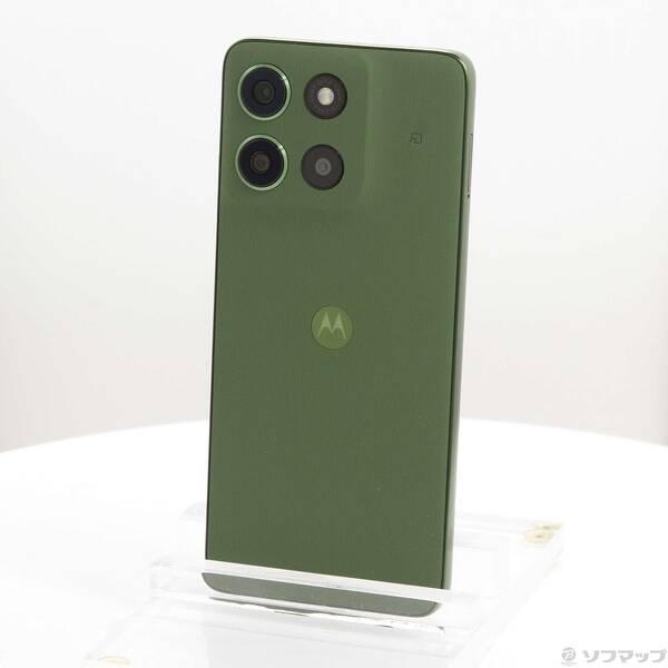 〔中古〕Motorola(モトローラ) moto g66y 5G 128GB ディルグリーン MOSAL3 Y!mobile SIMフリー〔276-ud〕 | 