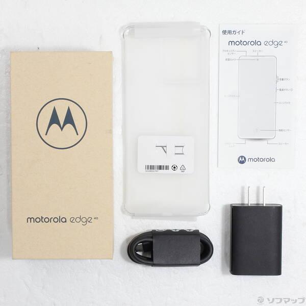 〔中古〕Motorola(モトローラ) motorola edge 40 256GB イクリプスブラック PAY50000JP SIMフリー〔297-ud〕 |  | 04