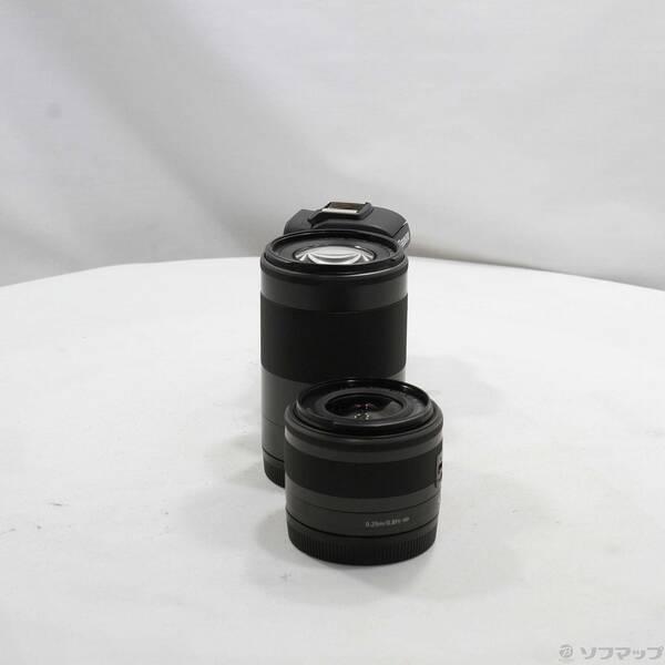 〔中古〕Canon(キヤノン) EOS Kiss M2 ダブルズームキット ブラック〔348-ud〕 |  | 03