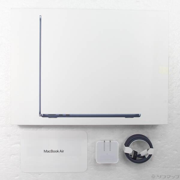 〔中古〕Apple(アップル) MacBook Air 13.6-inch Early-2024 MRXW3J／A Apple M3 8コアCPU_10コアGPU 8GB SSD512GB ミッドナイト 〔14.7 Sonoma〕〔258-ud〕 |  | 04