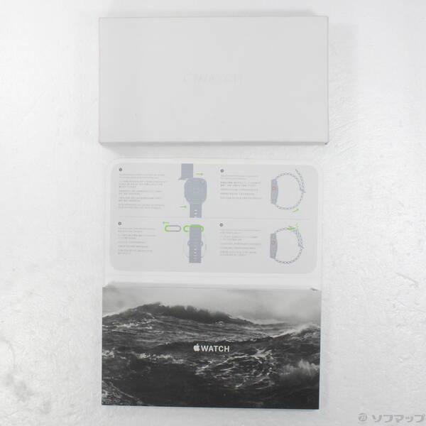 〔中古〕Apple(アップル) Apple Watch Ultra GPS + Cellular 49mm チタニウムケース ホワイトオーシャンバンド〔377-ud〕 |  | 04