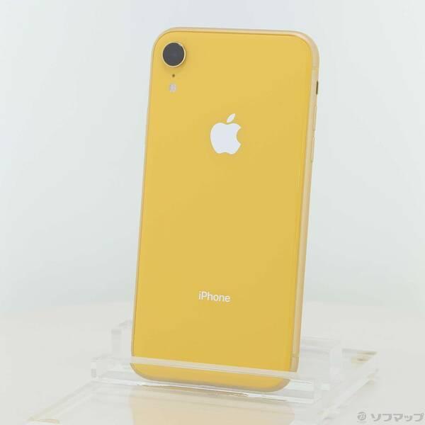 〔中古〕Apple(アップル) iPhoneXR 64GB イエロー MT082J／A SIMフリー〔247-ud〕 | 