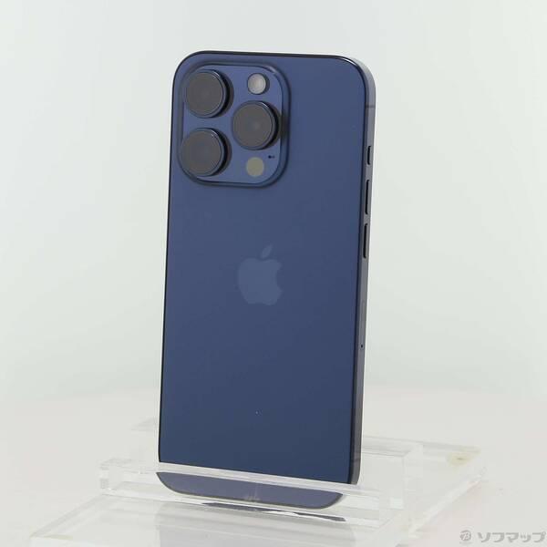 〔中古〕Apple(アップル) iPhone15 Pro 256GB ブルーチタニウム MTUG3J／A SIMフリー〔349-ud〕 | 