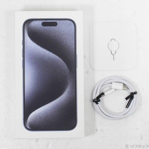 〔中古〕Apple(アップル) iPhone15 Pro 256GB ブルーチタニウム MTUG3J／A SIMフリー〔349-ud〕 |  | 04