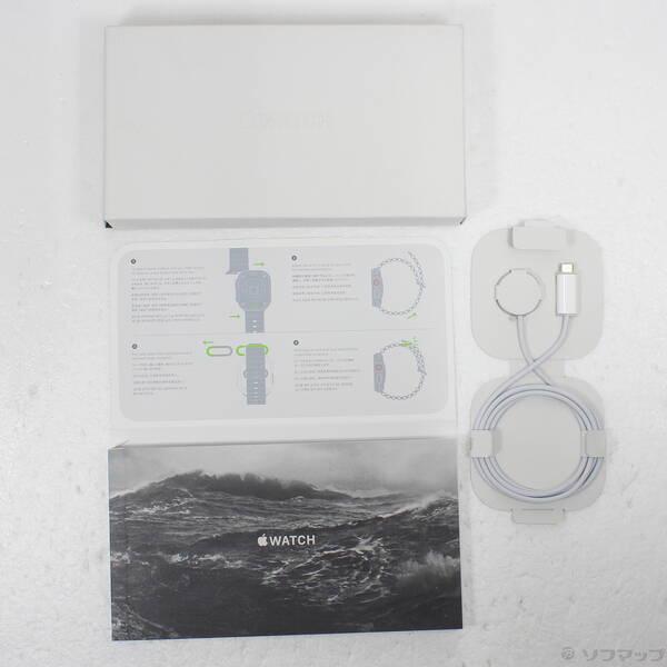 〔中古〕Apple(アップル) Apple Watch Ultra GPS + Cellular 49mm チタニウムケース ホワイトオーシャンバンド〔269-ud〕 |  | 04