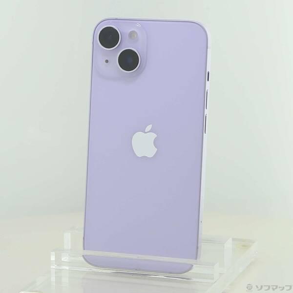 〔中古〕Apple(アップル) iPhone14 128GB パープル MPUY3J／A SIMフリー〔349-ud〕 | 